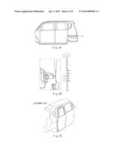 SLIDING DOOR STRUCTURE FOR VEHICLE diagram and image