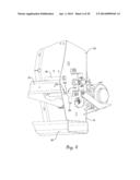 FLEXIBLE DRAPER HEADER WITH RELATIVELY RIGID CENTER SECTION diagram and image