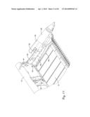 FLEXIBLE DRAPER HEADER WITH RELATIVELY RIGID CENTER SECTION diagram and image