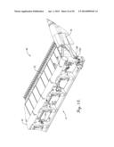 FLEXIBLE DRAPER HEADER WITH RELATIVELY RIGID CENTER SECTION diagram and image