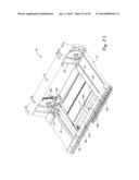 FLEXIBLE DRAPER HEADER WITH RELATIVELY RIGID CENTER SECTION diagram and image