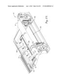 FLEXIBLE DRAPER HEADER WITH RELATIVELY RIGID CENTER SECTION diagram and image