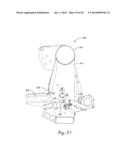 FLEXIBLE DRAPER HEADER WITH RELATIVELY RIGID CENTER SECTION diagram and image