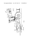 Cleaning Flaps For A Center Knife Drive For A Sickle Of A Plant Cutting     Machine diagram and image