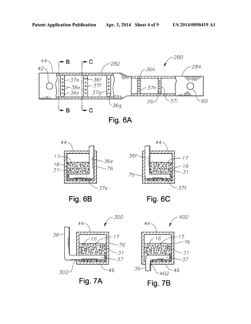 APPARATUS, SYSTEMS AND METHODS FOR REDUCING FOAMING DOWNSTREAM OF A     SUBMERGED COMBUSTION MELTER PRODUCING MOLTEN GLASS - diagram, schematic, and image 05