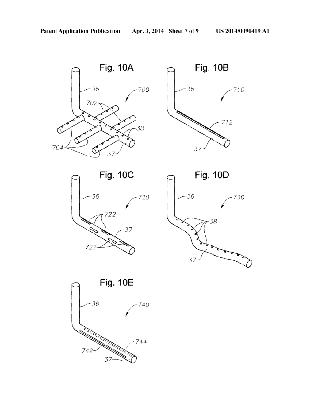 APPARATUS, SYSTEMS AND METHODS FOR REDUCING FOAMING DOWNSTREAM OF A     SUBMERGED COMBUSTION MELTER PRODUCING MOLTEN GLASS - diagram, schematic, and image 08