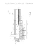 SUBMERGED COMBUSTION MELTERS HAVING AN EXTENDED TREATMENT ZONE AND METHODS     OF PRODUCING MOLTEN GLASS diagram and image