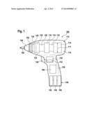 HANDHELD POWER TOOL HAVING A DRIVE MOTOR EMBODIED TO PROVIDE A     PREDETERMINED MAXIMUM MOTOR POWER LEVEL diagram and image