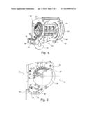 BELT RETRACTOR WITH CONTROL TOOTHING diagram and image