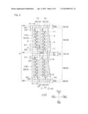 LIGHT-EMITTING DEVICE, LIGHT-EMITTING DEVICE ASSEMBLY, AND     ELECTRODE-BEARING SUBSTRATE diagram and image