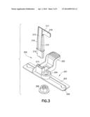 FASTENING HARDWARE HOLDER WITH INSTALLATION INDICATOR diagram and image