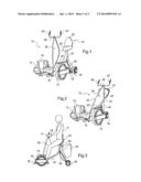 VEHICLE WITH AT LEAST THREE STABLE BEARING POINTS ON THE GROUND diagram and image