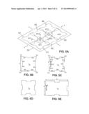 Arrangement and method for contactless energy transmission with a     coupling-minimized matrix of planar transmission coils diagram and image