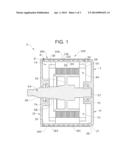 ELECTRIC MACHINE INCLUDING A HOUSING HAVING MATERIALLY INTEGRALLY FORMED     COOLANT CHANNELS AND AN OUTER SLEEVE diagram and image