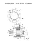 ELECTRIC ROTATING MACHINE, MAINLY FOR STARTER OF AUTOMOTIVE VEHICLE diagram and image