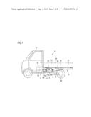 CHARGING CONNECTOR ACCOMMODATION APPARATUS FOR USE IN TRUCK-TYPE ELECTRIC     VEHICLE diagram and image