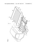 CHARGING CONNECTOR ACCOMMODATION APPARATUS FOR USE IN TRUCK-TYPE ELECTRIC     VEHICLE diagram and image