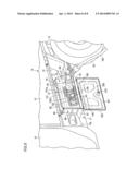 CHARGING CONNECTOR ACCOMMODATION APPARATUS FOR USE IN TRUCK-TYPE ELECTRIC     VEHICLE diagram and image