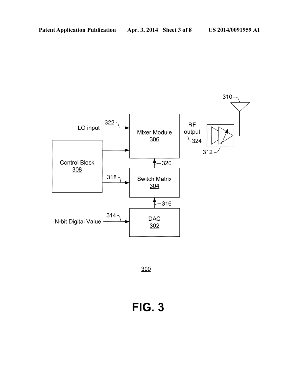 RF DAC WITH CONFIGURABLE DAC MIXER INTERFACE AND CONFIGURABLE MIXER - diagram, schematic, and image 04