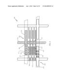 BONE FRAME, LOW RESISTANCE VIA COUPLED METAL OXIDE-METAL (MOM) ORTHOGONAL     FINGER CAPACITOR diagram and image