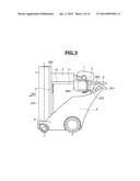 MOBILE RADIATION IMAGING APPARATUS AND MOBILE RADIATION IMAGING SYSTEM diagram and image