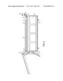 Apparatus for Loading and Evenly Distributing Material into a Container diagram and image