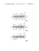 DEVICE FOR ENCAPSULATING A COMPONENT WITH PLASTICS MATERIAL diagram and image