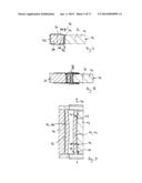 BELT FINISHING DEVICE, BELT FINISHING SYSTEM AND METHOD FOR PRODUCING A     BELT FINISHING DEVICE diagram and image