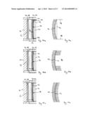 BELT FINISHING DEVICE, BELT FINISHING SYSTEM AND METHOD FOR PRODUCING A     BELT FINISHING DEVICE diagram and image