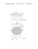 BELT FINISHING DEVICE, BELT FINISHING SYSTEM AND METHOD FOR PRODUCING A     BELT FINISHING DEVICE diagram and image