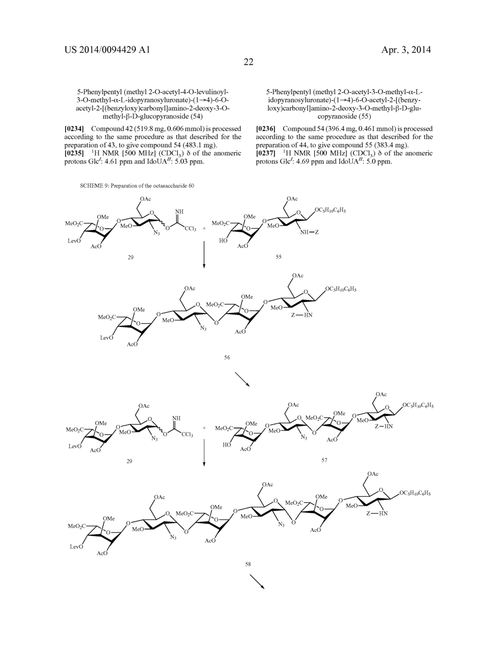 FGF RECEPTOR-ACTIVATING 3-O-ALKYL OLIGOSACCHARIDES, PREPARATION THEREOF     AND THERAPEUTIC USE THEREOF - diagram, schematic, and image 23