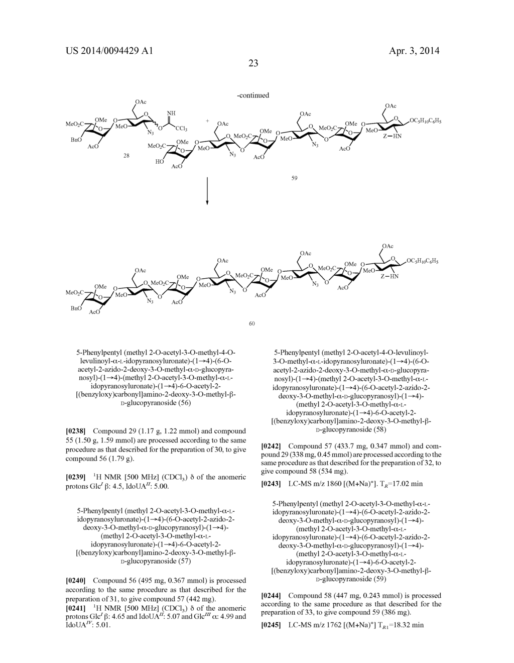 FGF RECEPTOR-ACTIVATING 3-O-ALKYL OLIGOSACCHARIDES, PREPARATION THEREOF     AND THERAPEUTIC USE THEREOF - diagram, schematic, and image 24