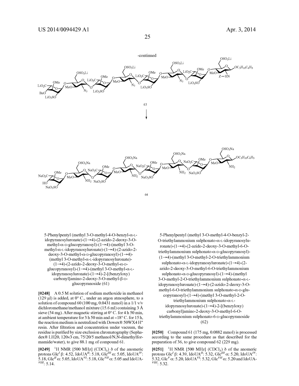 FGF RECEPTOR-ACTIVATING 3-O-ALKYL OLIGOSACCHARIDES, PREPARATION THEREOF     AND THERAPEUTIC USE THEREOF - diagram, schematic, and image 26