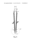 ORTHOPAEDIC HIP PROSTHESIS HAVING FEMORAL STEM COMPONENTS WITH VARYING A/P     TAPER ANGLES diagram and image