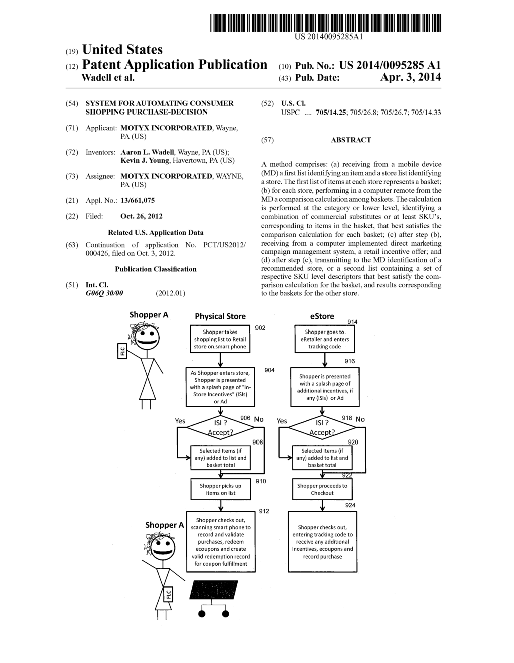 SYSTEM FOR AUTOMATING CONSUMER SHOPPING PURCHASE-DECISION - diagram, schematic, and image 01