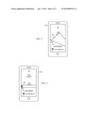 MOBILE DEVICE WITH REVEAL OF DYNAMIC CONTENT diagram and image