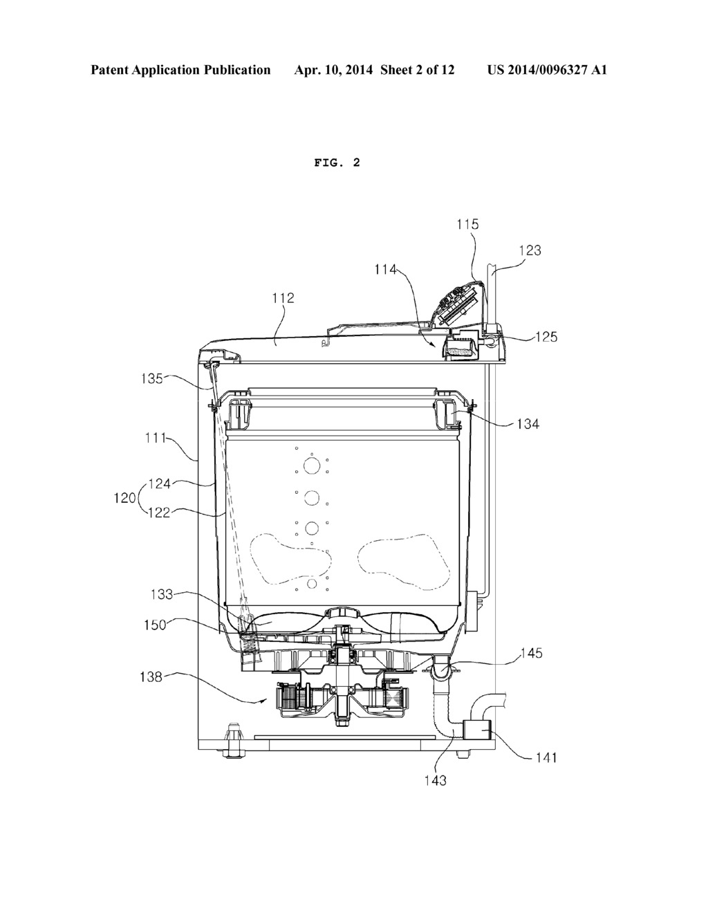 LAUNDRY TREATMENT MACHINE AND METHOD OF OPERATING THE SAME - diagram, schematic, and image 03