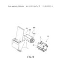 TAPE HOLDING WHEEL FOR A TAPE DISPENSER diagram and image