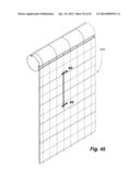 RETRACTABLE SHADE WITH COLLAPSIBLE VANES diagram and image