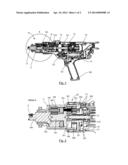 Device for Screwing Without Reaction Force in the Handle diagram and image