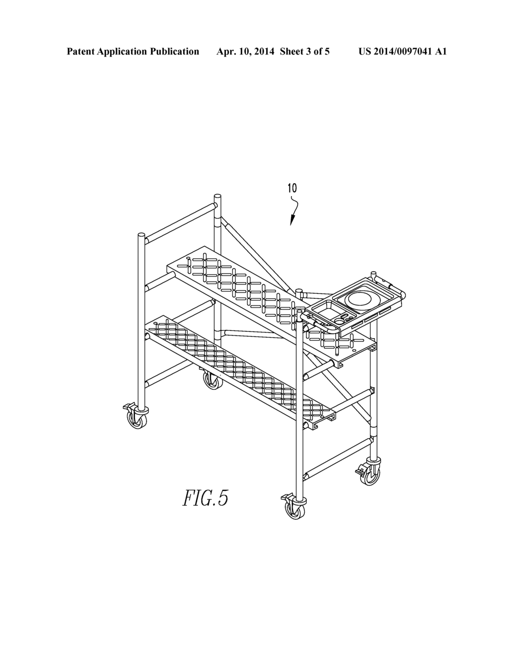 Telescoping  Project Tray - diagram, schematic, and image 04