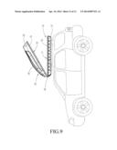 CAR ROOF STORAGE COMPARTMENT WITH A CLOSED-END ZIPPER diagram and image