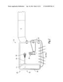 Scent disperser arrangement in an HVAC system diagram and image