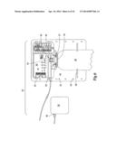 Scent disperser arrangement in an HVAC system diagram and image