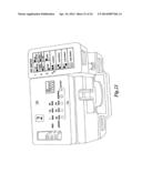 Scent disperser arrangement in an HVAC system diagram and image