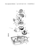 ACTUATING DRIVE OF AN AIR PASSAGE DEVICE diagram and image