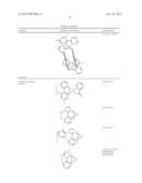 ARYLOXYALKYLCARBOXYLATE SOLVENT COMPOSITIONS FOR INKJET PRINTING OF     ORGANIC LAYERS diagram and image