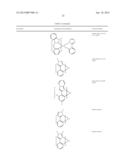 ARYLOXYALKYLCARBOXYLATE SOLVENT COMPOSITIONS FOR INKJET PRINTING OF     ORGANIC LAYERS diagram and image