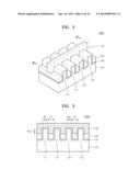 CELLS INCLUDING AT LEAST ONE FIN FIELD EFFECT TRANSISTOR AND SEMICONDUCTOR     INTEGRATED CIRCUITS INCLUDING THE SAME diagram and image