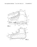 Goalie Skate diagram and image